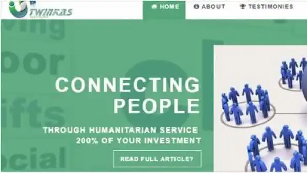 Beware! New Ponzi Scheme That Promises Participants 200% Interest Emerges...See Details